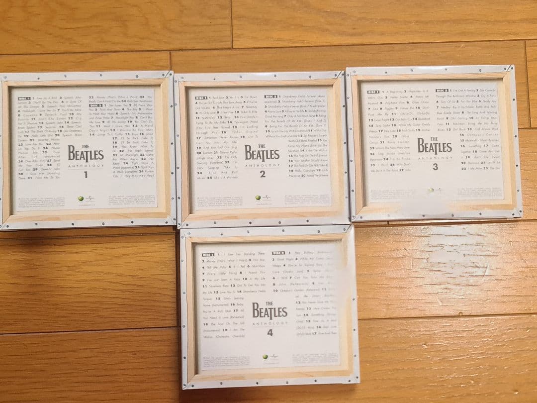 ★新品同様ビートルズアンソロジーコレクション8CDボックス帯付き日本盤+紙バッグ