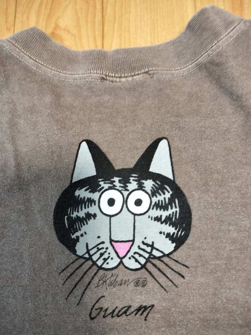 90s Crazy Shirts クリバンキャットTシャツ USA製