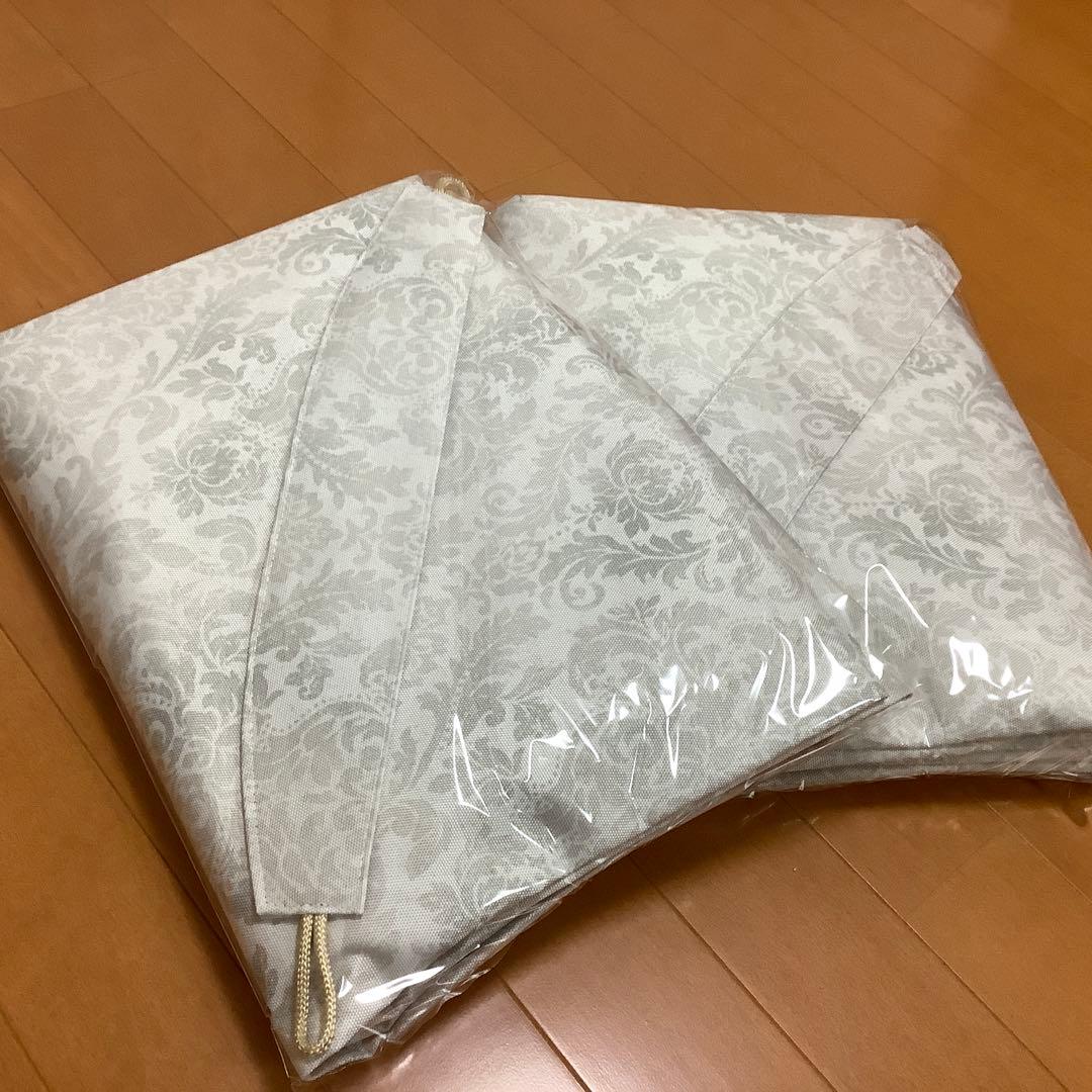 ダマスクローズ柄 遮光カーテン ポリエステル製