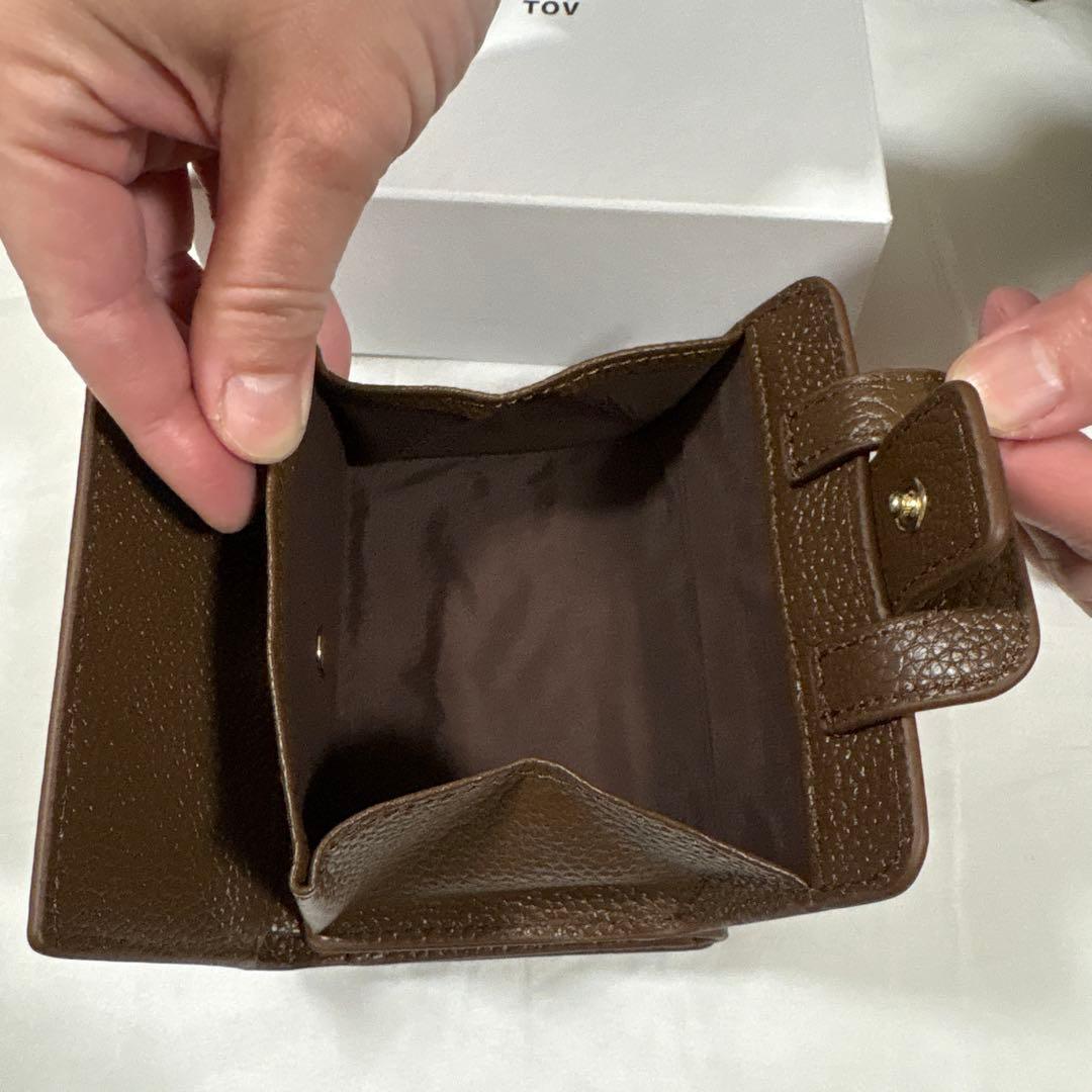 [新品]tov/トーヴ SLOBE別注ミニウォレット 三つ折り財布