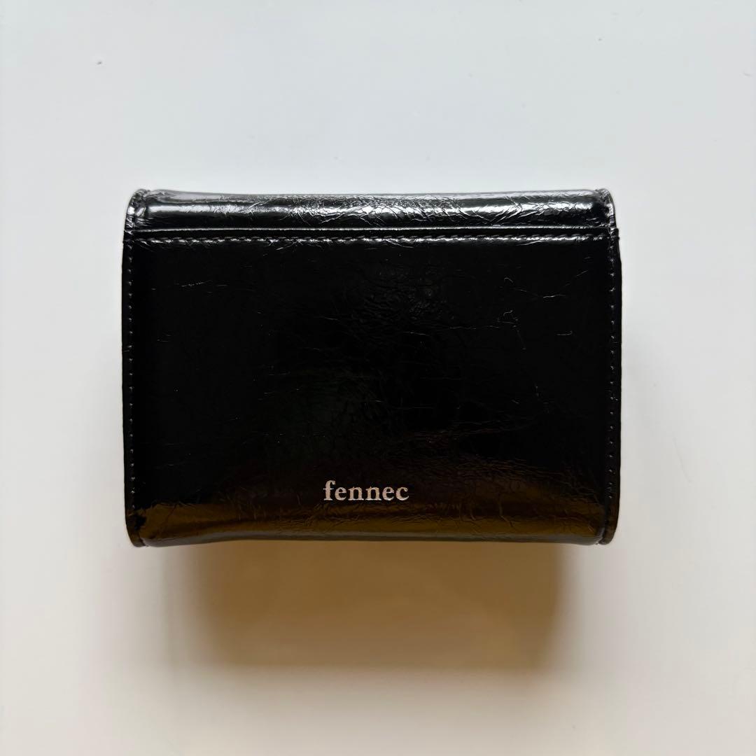 fennec 3つ折り財布 ブラック