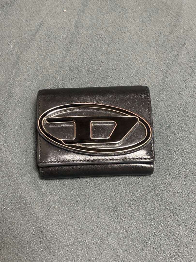 DIESEL 三つ折り財布 ブラック