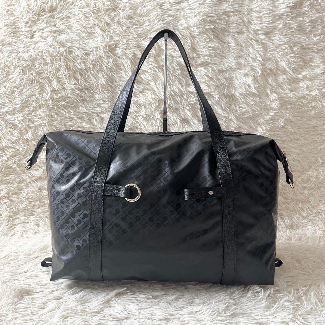 未使用品✨　ゲラルディーニ　ソフティ　ボストンバッグ　ハンドバッグ　総柄