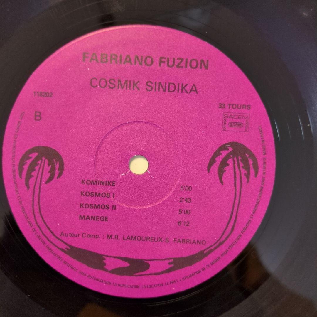 洋楽 Fabriano Fuzion/Cosmik Sindika LP orig
