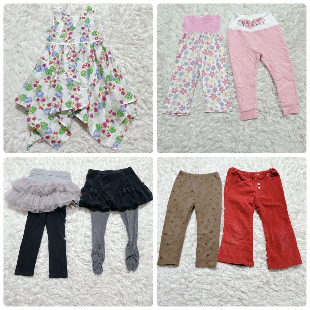 【k153】キッズ　まとめ売り　女の子　41点　100㎝　保育園
