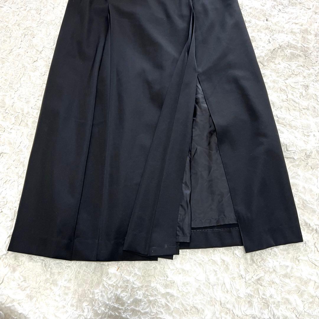 美品【コムサデモード】（tall 15）ロングスカート ブラック 大きさサイズ