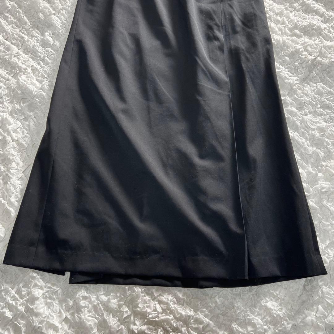 美品【コムサデモード】（tall 15）ロングスカート ブラック 大きさサイズ