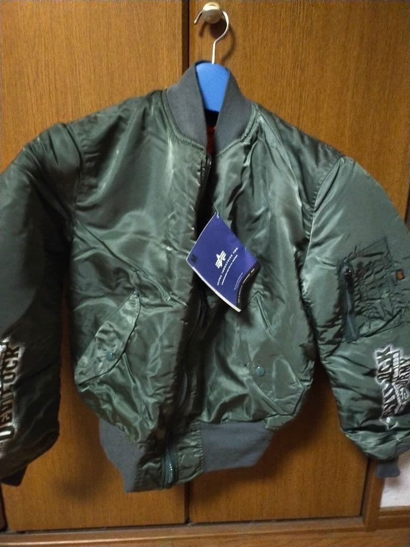 デビロック×ストーミー×アルファー　コラボMA-1 限定　サイズＭ　未使用