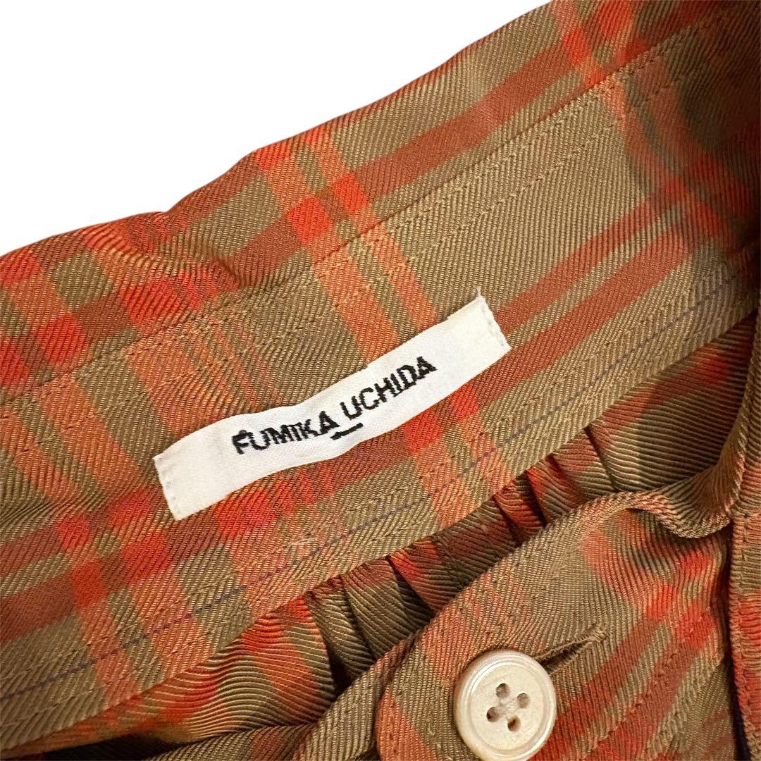 美品✳︎FUMIKA UCHIDA SCARF COLLAR DRESS COAT