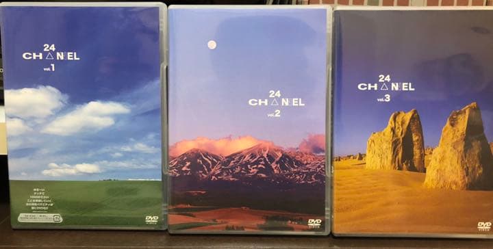 堂本剛　DVD 24CH△NNEL VOL.(1) (2) (3)