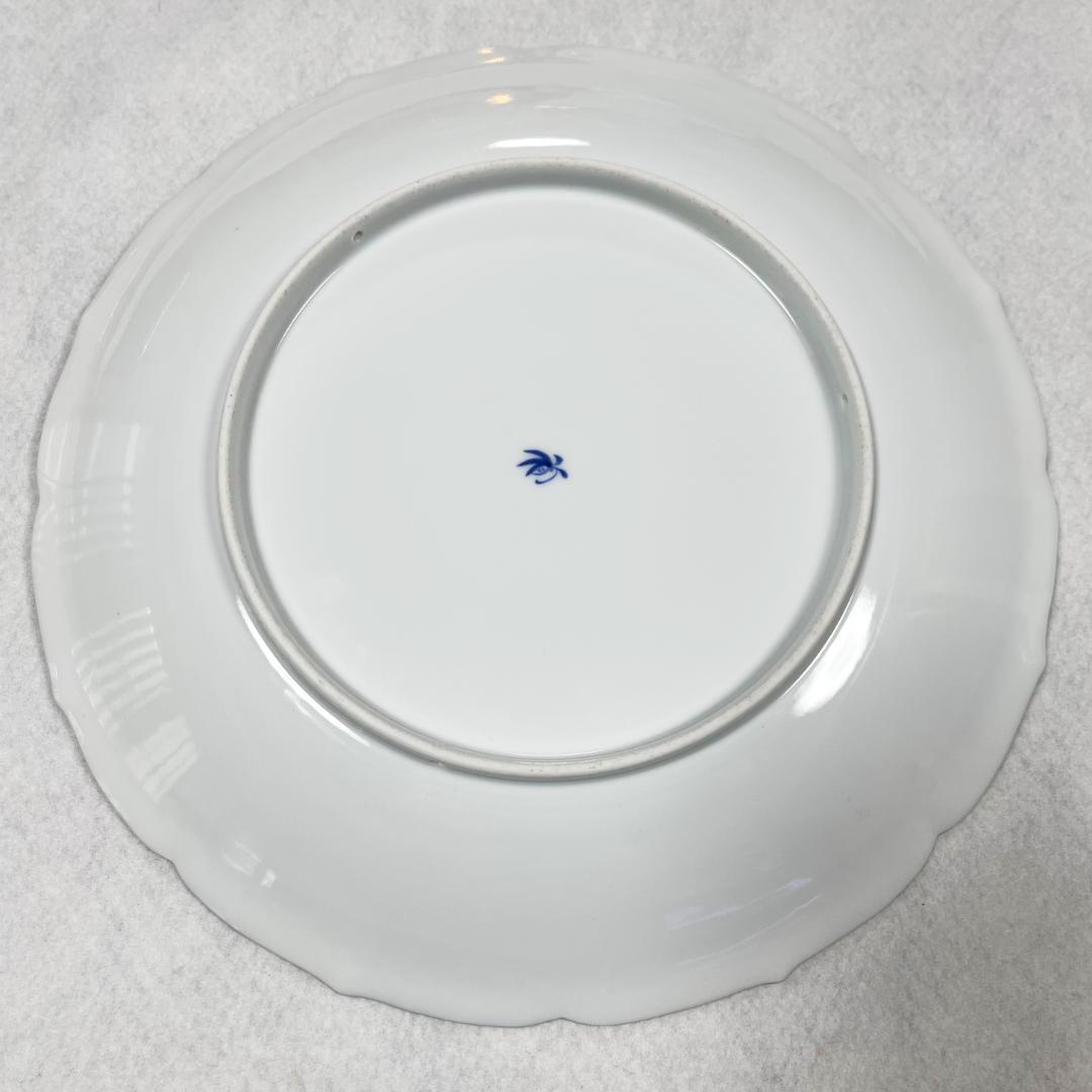 香蘭社 染錦 飾皿 梅桜松菊牡丹 大皿 金彩 共箱