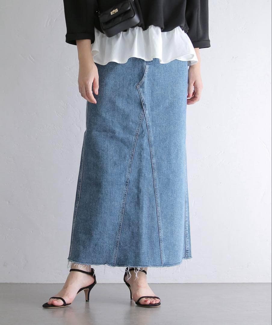 美品✨ RED CARD TOKYO マキシ丈ロングスカートMaddie　L