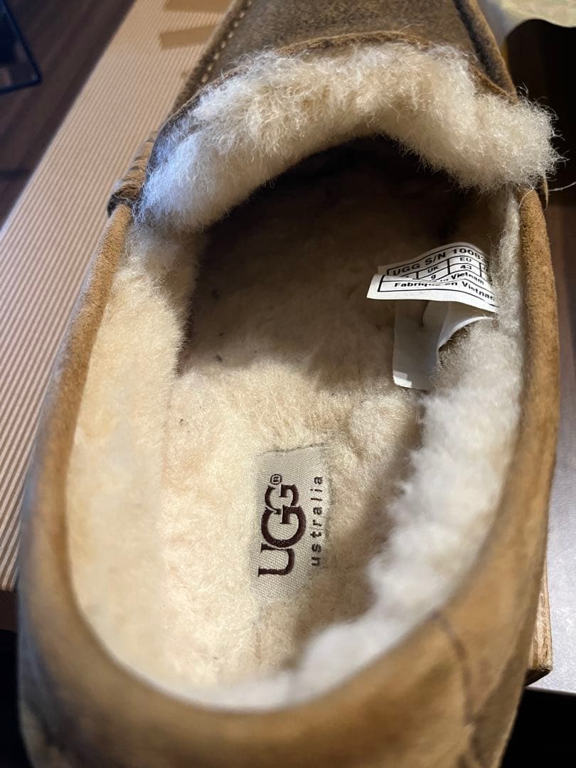 値下げ【正規品】UGG アグ メンズ ムートン モカシン アスコット 28cm