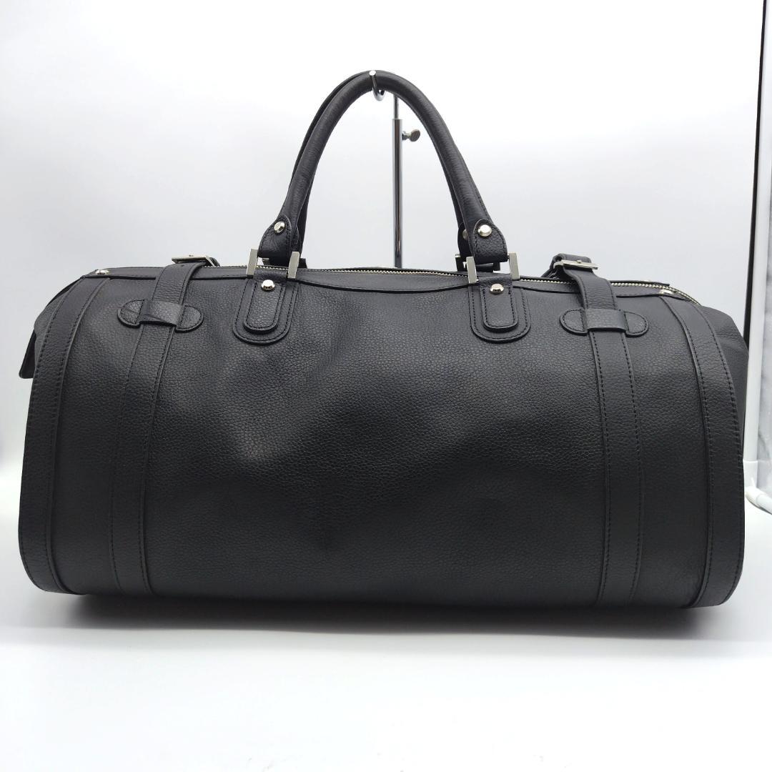 美品 メルセデスベンツ×GOLD PFEIL ボストンバッグ レザー 大容量