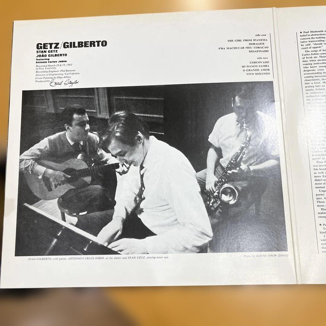 希少美品GETZ/GILBERTO & JAZZ SAMBA ENCORE!