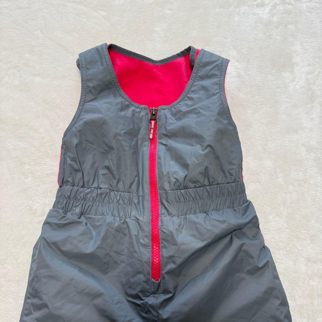 極美品　Columbia スキーウェアセット XXS 110サイズ　ピンク