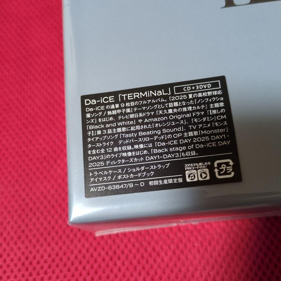TERMiNaL 初回生産限定盤 CD + 3DVD 新品未開封