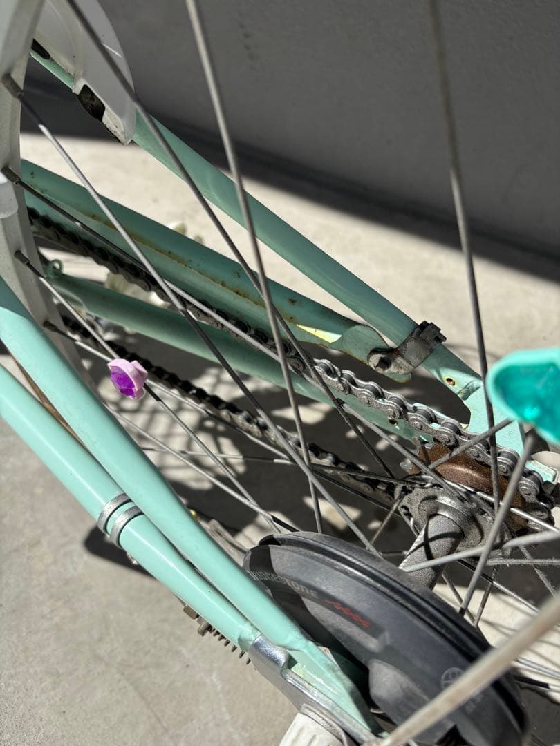 （トラ）ブリヂストン　子供用自転車 リコリーナ　22インチ　中古