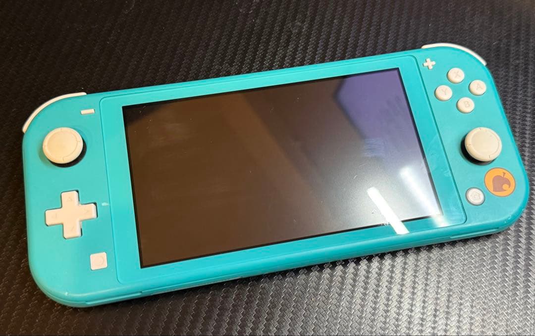 Nintendo Switch Lite 限定どうぶつの森デザイン ジャンク品