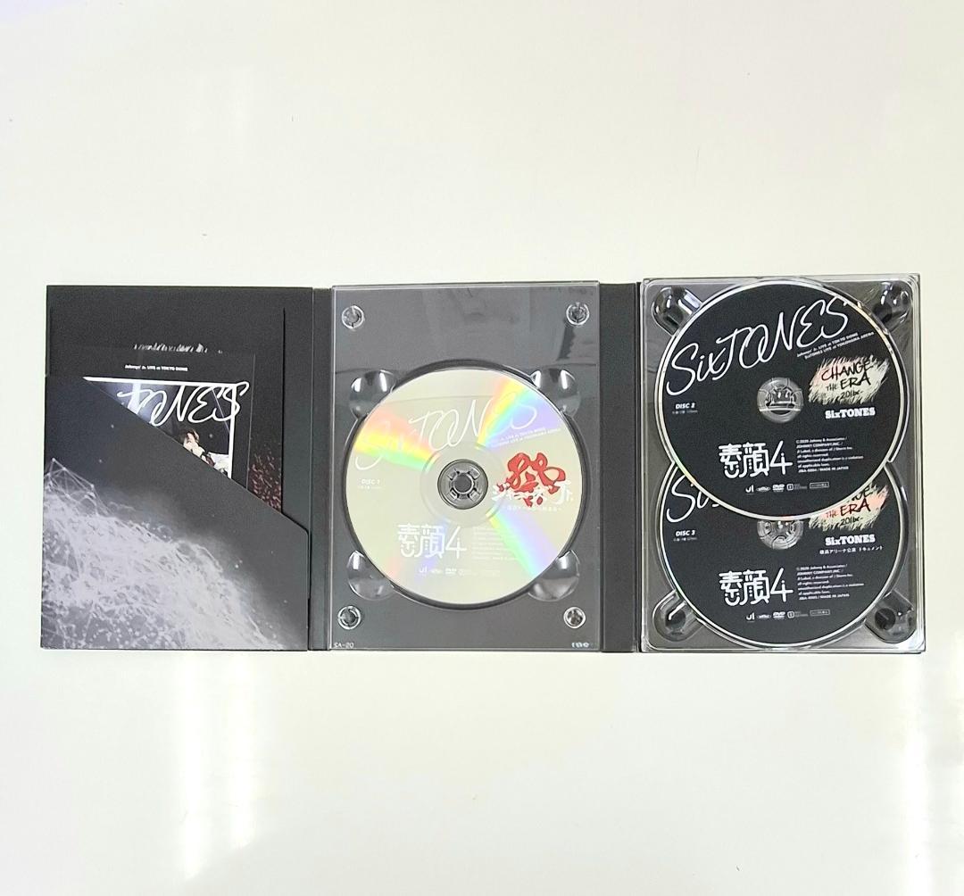 【正規品】素顔4 SixTONES盤 DVD（G1372）