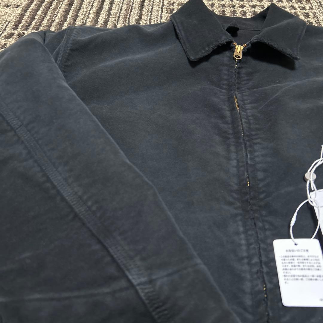 comoli 直営店限定 モールスキンジップショートジャケット size1