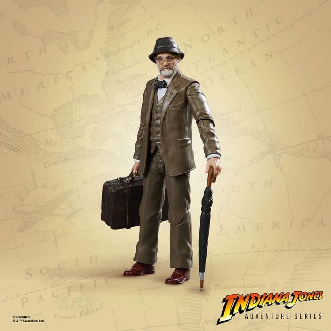 hasbro ヘンリー・ジョーンズ フィギュア　インディ・ジョーンズ／最後の聖戦