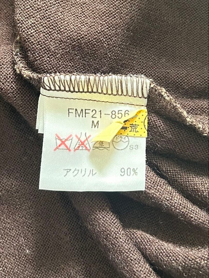 バーバリーブルーレーベル チェックワンピース 膝丈 ブラウン 七分袖 リボン
