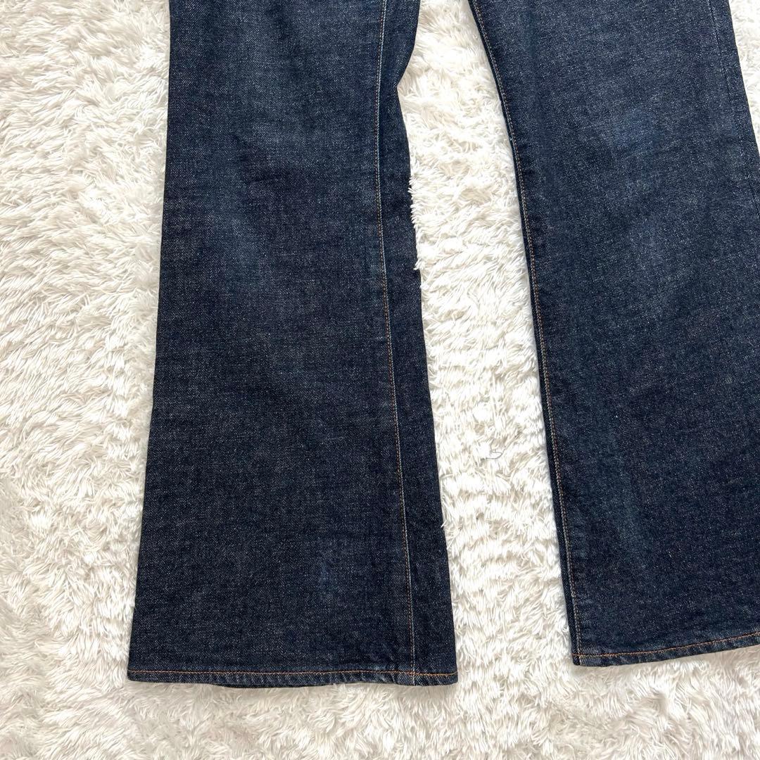 ま　MOUSSY MVS FLARE フレアデニム 27 One Wash