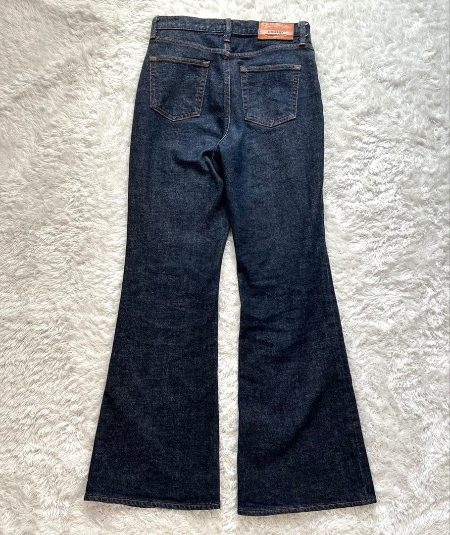 ま　MOUSSY MVS FLARE フレアデニム 27 One Wash