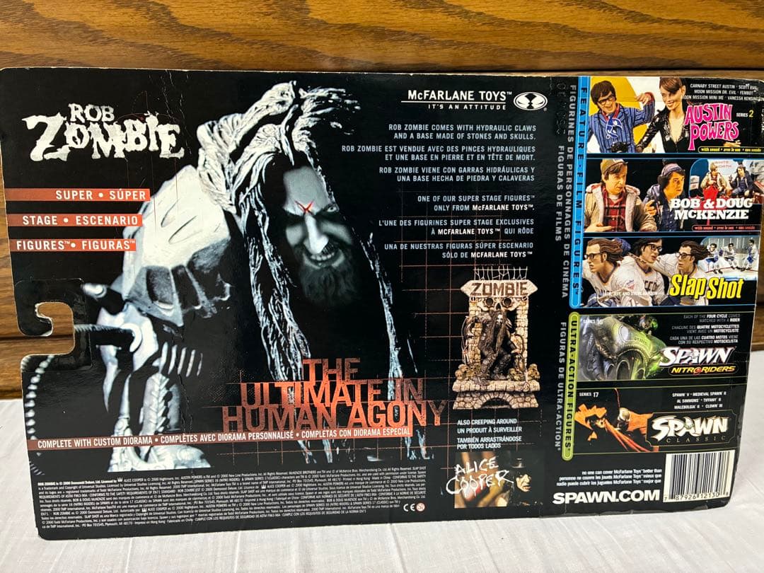 Rob Zombie マクファーレントイズ　フィギュア