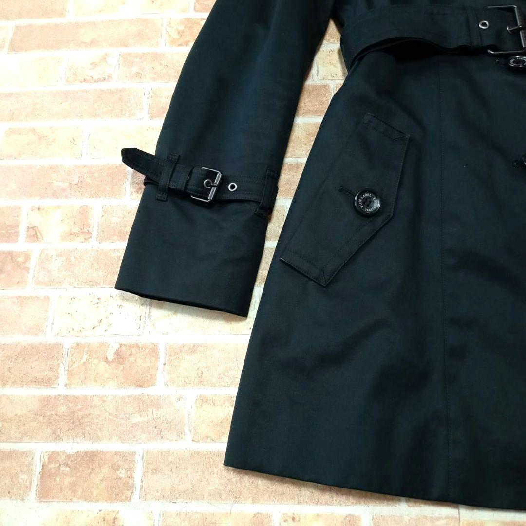 【未使用】ブルーレーベルクレストブリッジ ライナー ベルト付き トレンチコート黒