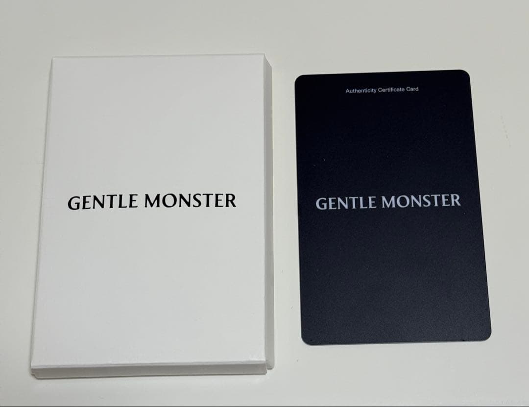 【美品】GENTLE MONSTER ブラックサングラス