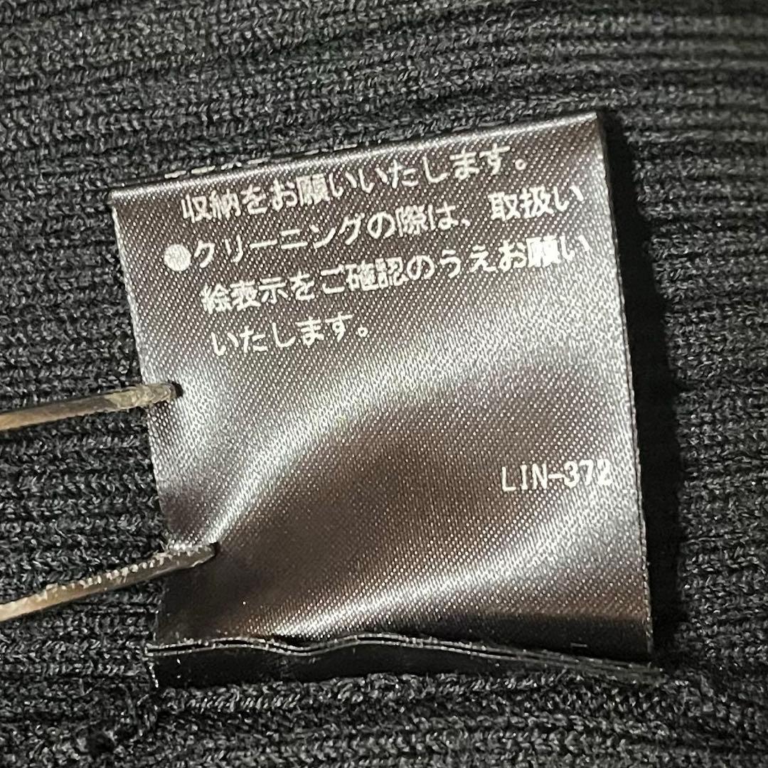 試着のみ・未使用級⭐️Theory セオリー リブニットワンピース S ブラック