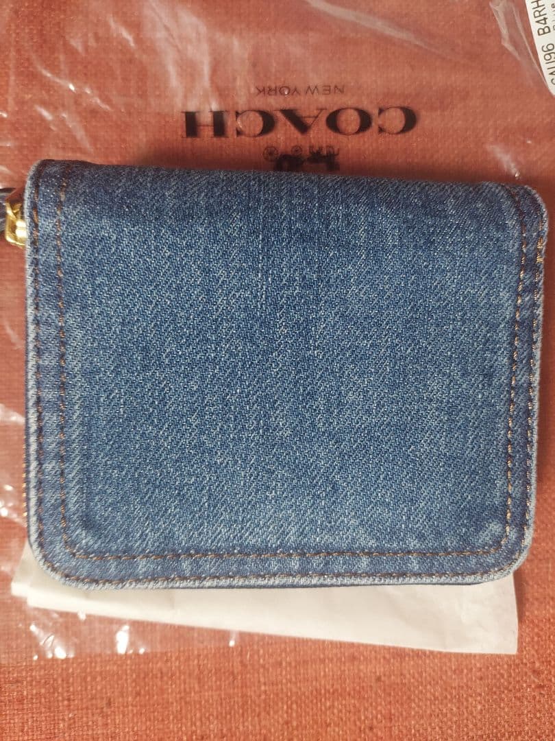【新品】COACH　財布　デニム　ビルフォード　ウォレット