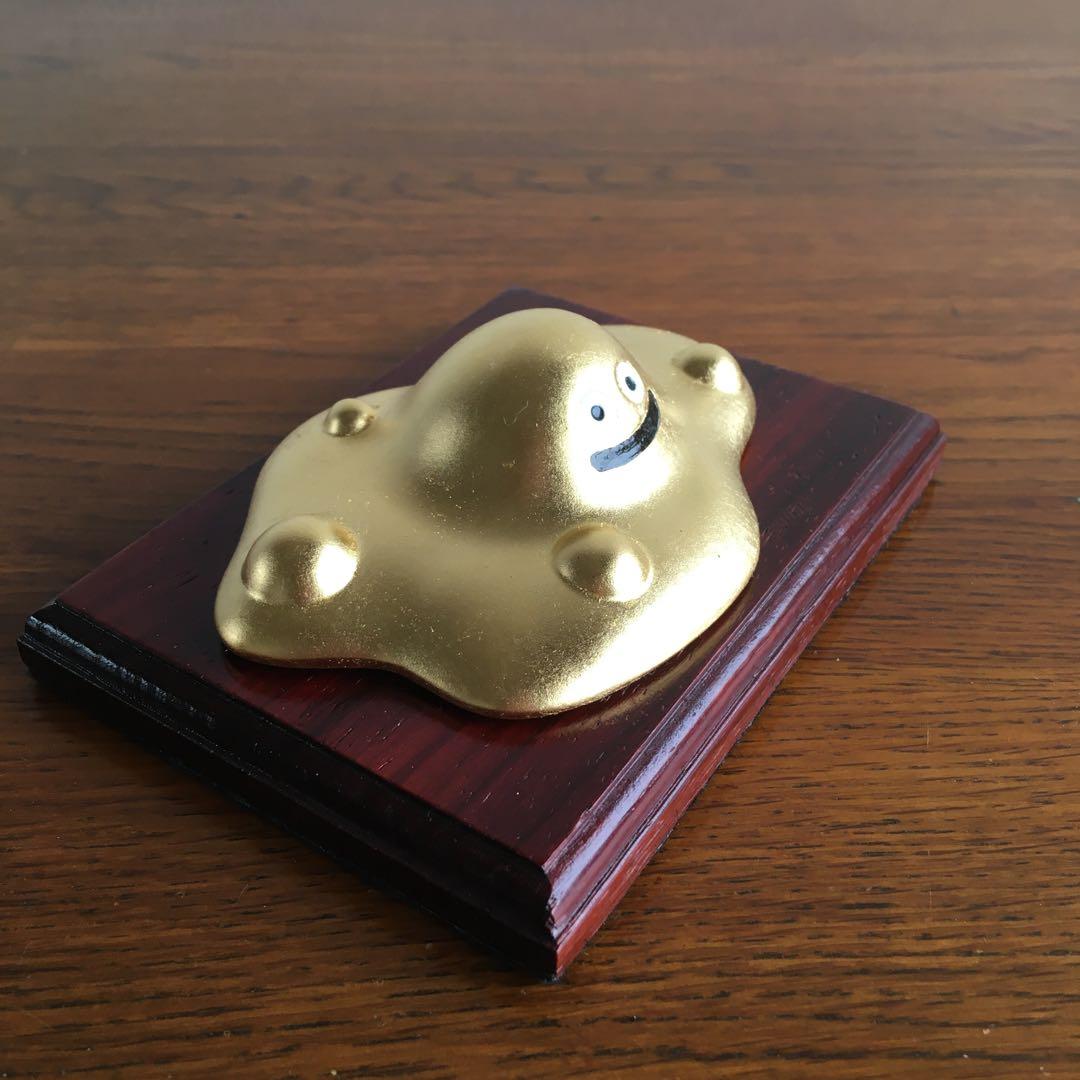 ⭐️製作依頼品⭐️　特製　24金　純金箔貼り仕上げ　はぐれメタルL