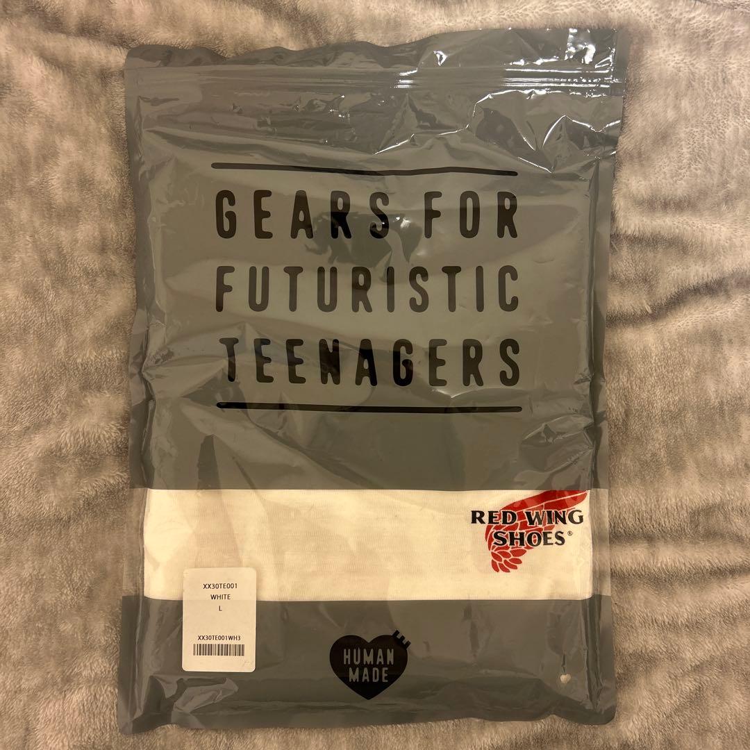 HUMAN MADE RED WING ホワイト Tシャツ Lサイズ