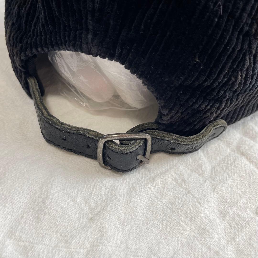 【極希少】Supreme Corduroy Camp Cap ブラック