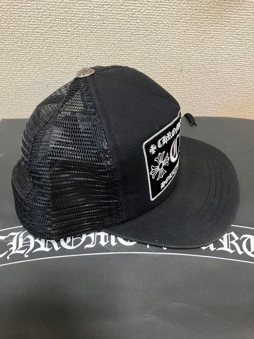 正規品　CHROME HEARTS ブラック メッシュキャップ