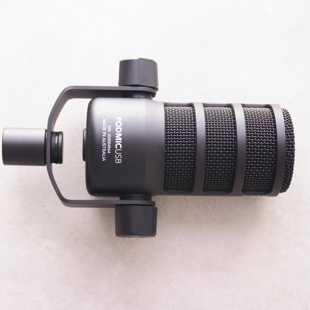 新品 PodMic USB ブラック RODE ロード　ダイナミックマイク PC
