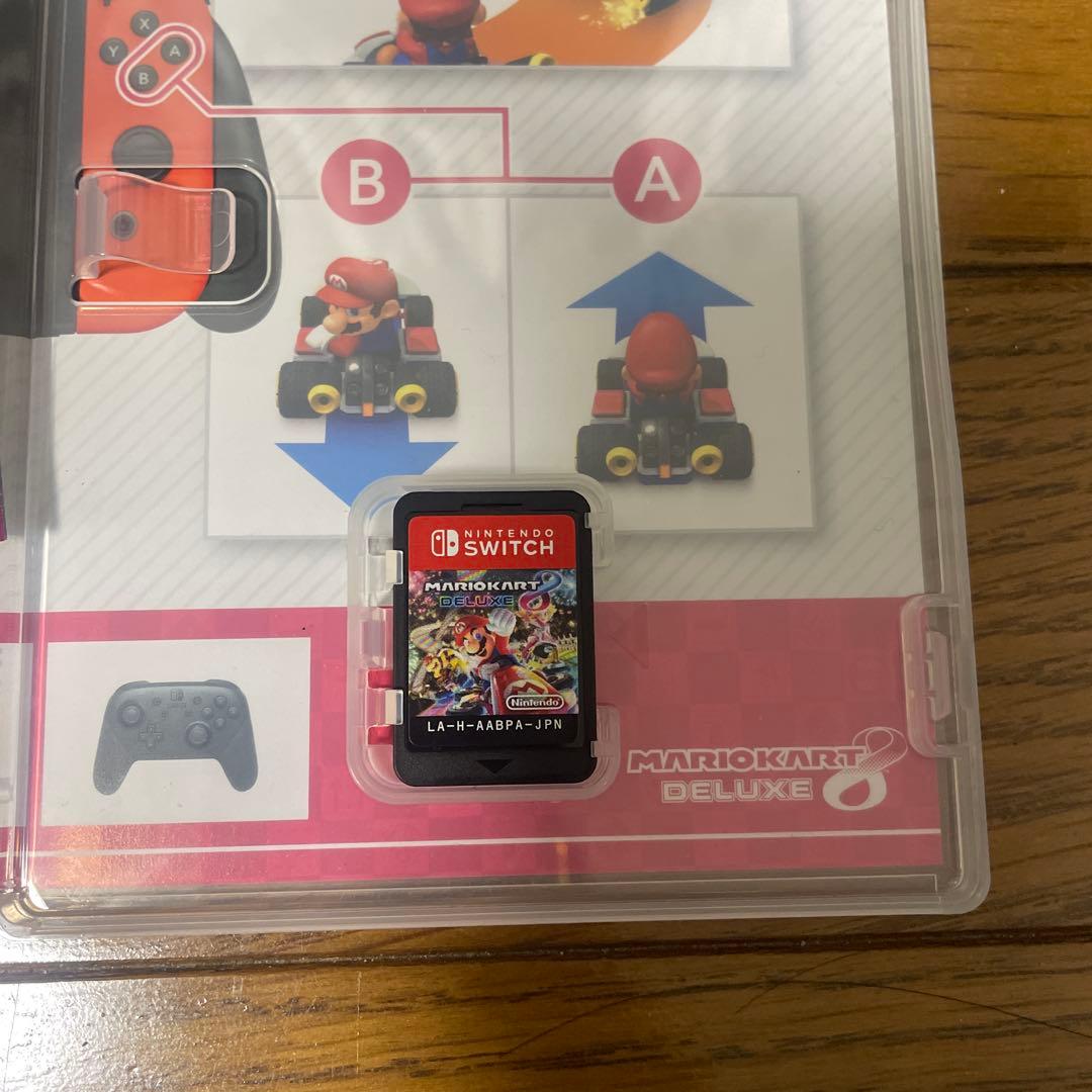 Nintendo switch 一式 純正コントローラー　マリオカート付き