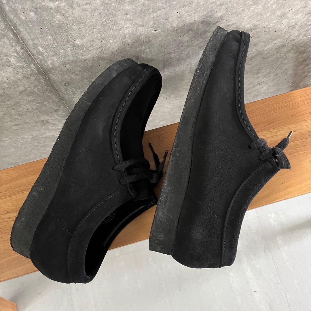 CLARKS ORIGINALS クラークス　ブラック スエード ワラビー