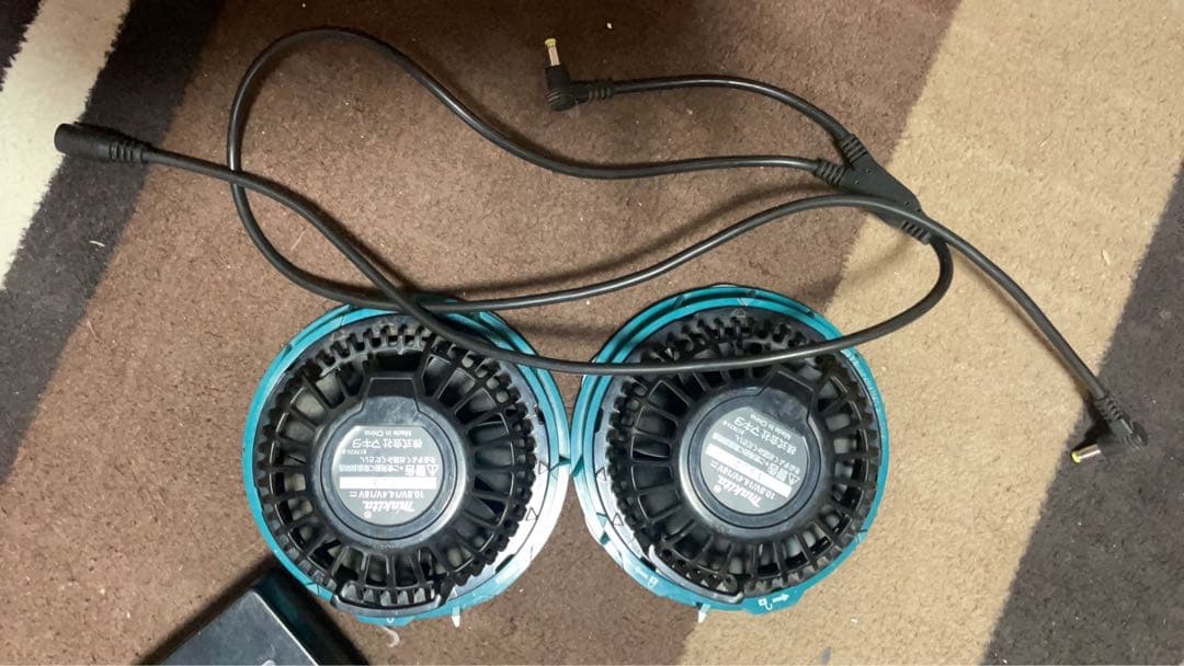 Makita BL07150B バッテリー＆ファンセット