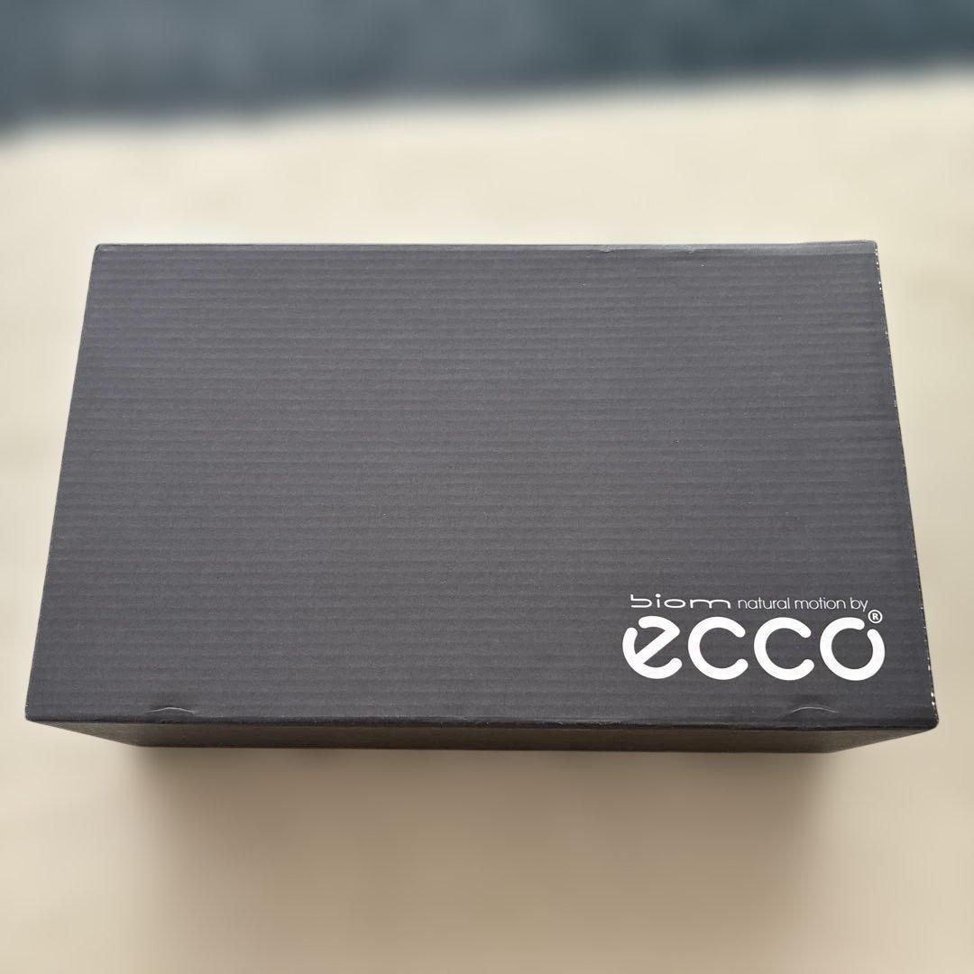 【美品】Ecco ゴルフシューズ ホワイト/レッド　24センチ
