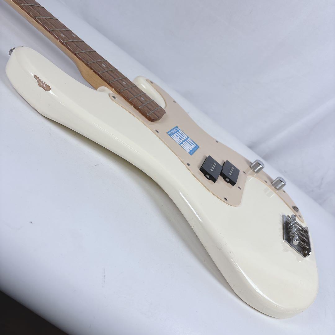 エレキベース 現状品 ホワイト ジャンク品 フェンダー