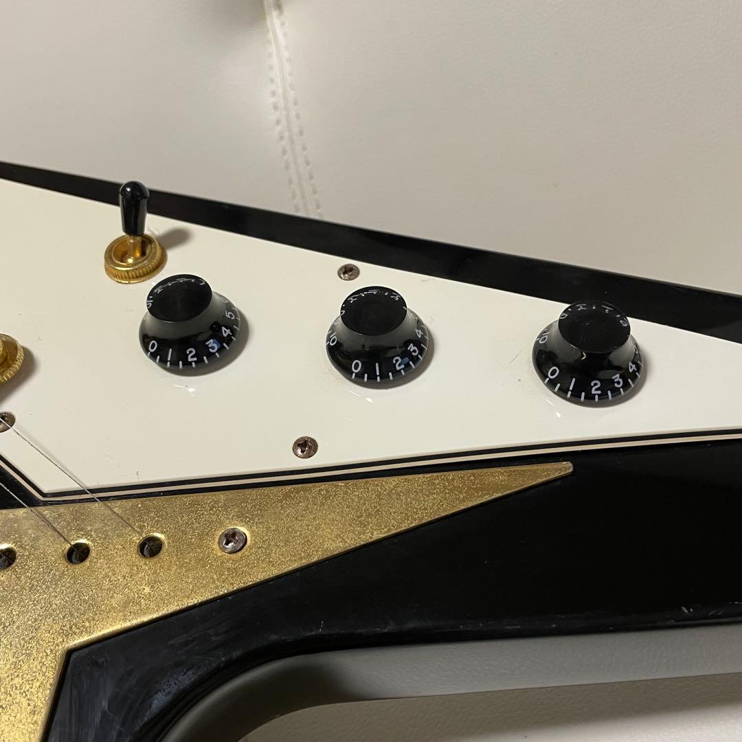 Epiphoneby Gibson FlyingV ゴールドパーツ エレキギター