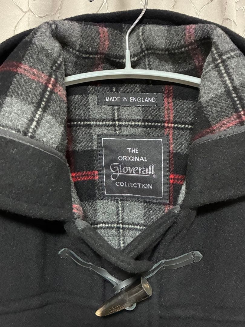 英国製★Gloverall★ダッフルコート★黒★Ｌサイズ