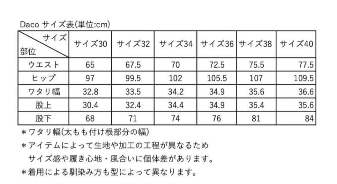 パンツ SHISHIKUI / Daco / INDIGO 34