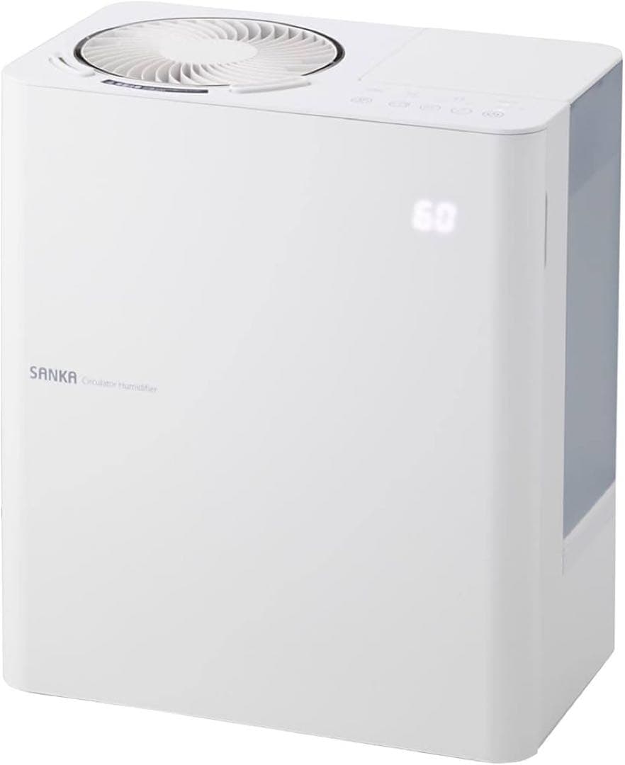 スチーム式加湿器 4.0L サーキュレーター搭載