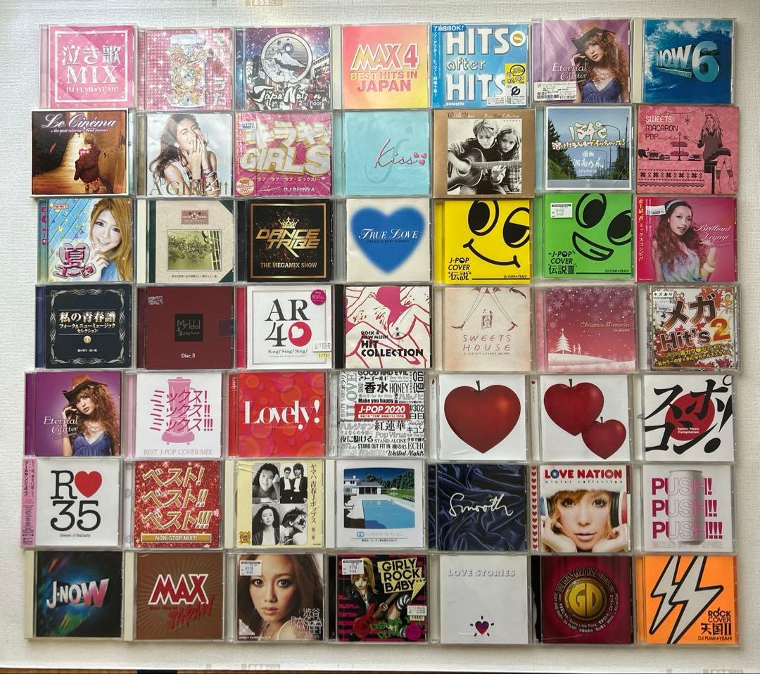 【在庫セール】オムニバス ／邦楽 洋楽 CD まとめ売り 98枚J-POP