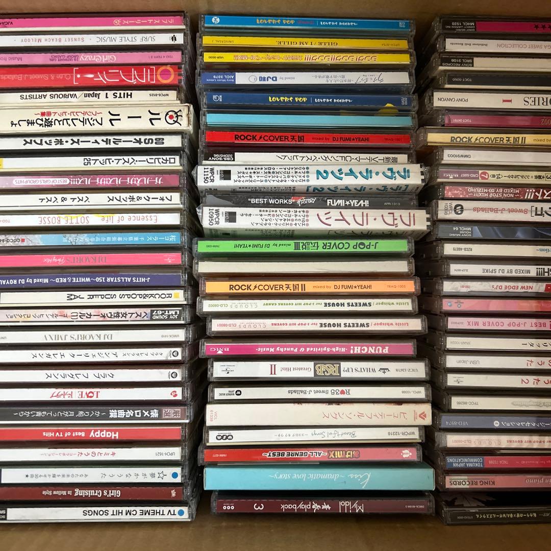 【在庫セール】オムニバス ／邦楽 洋楽 CD まとめ売り 98枚J-POP